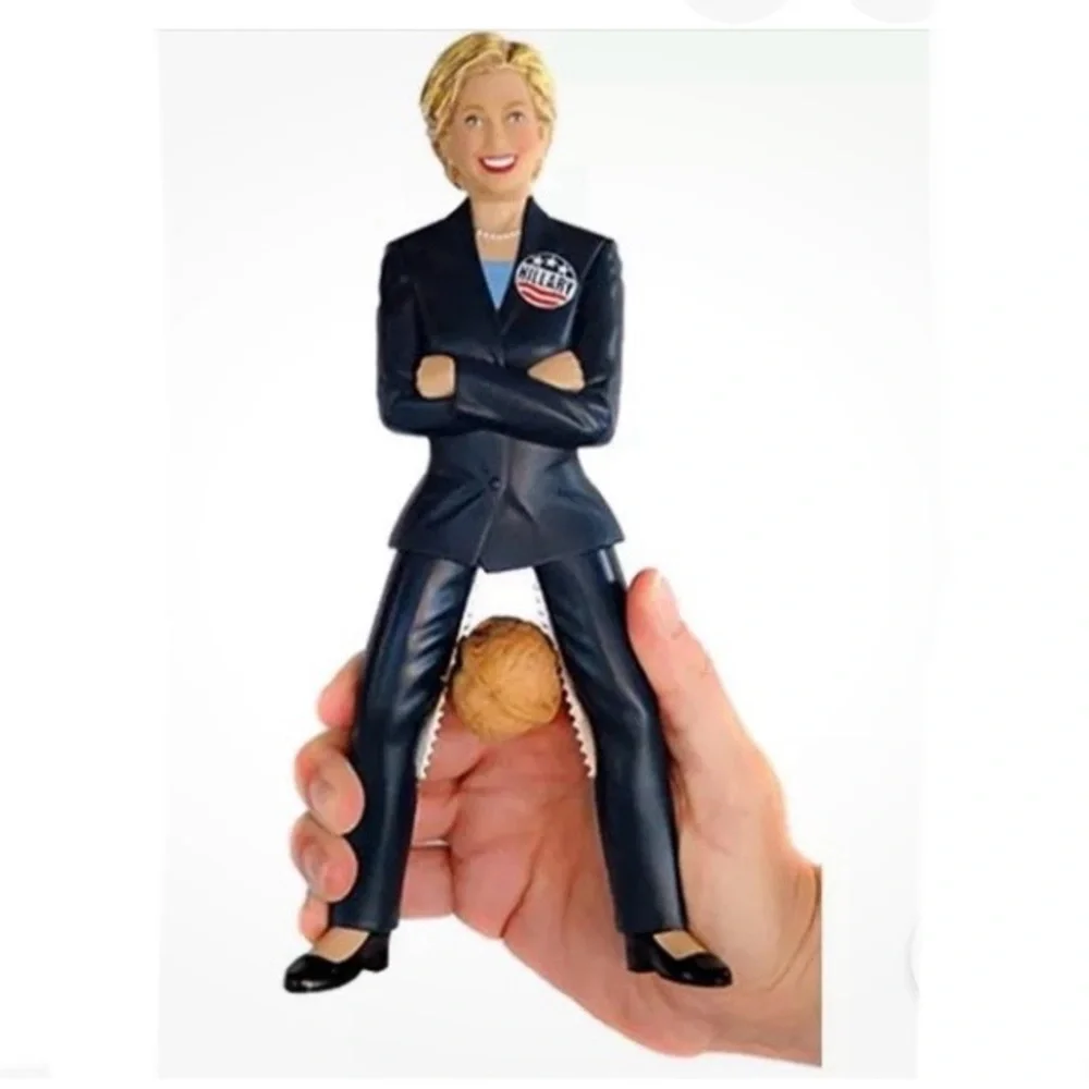 Hillary The Nutcracker - Hillary Clinton Themed Stainless Steel Nutcracker 9